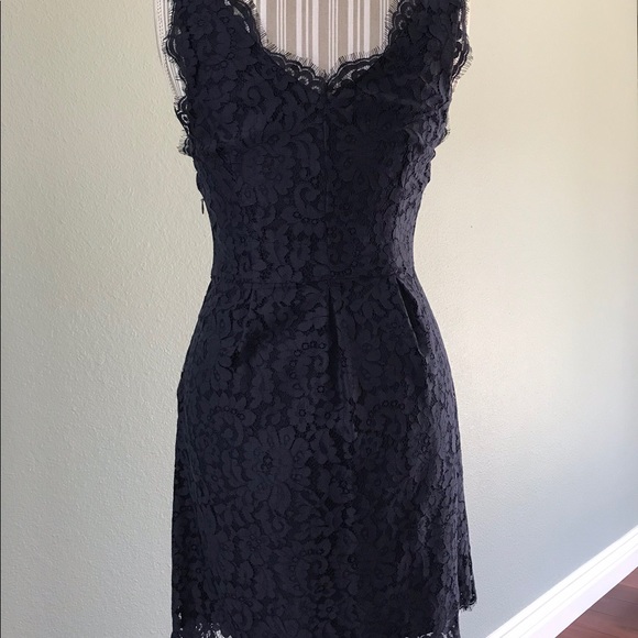Joie Lace V Neck A-Line Sleeveless Dress NWOT